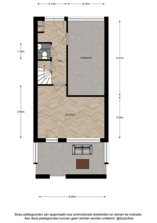 Floorplan - Brandts Buyspark 3, 7425 GG Deventer
